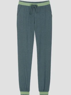 Freizeithose mit geripptem Dehnbund