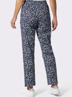 Freizeithose mit Grafik-Print