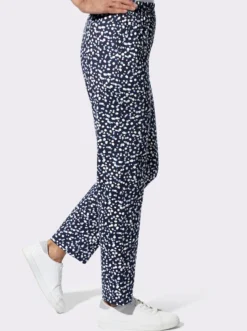 Freizeithose mit Grafik-Print