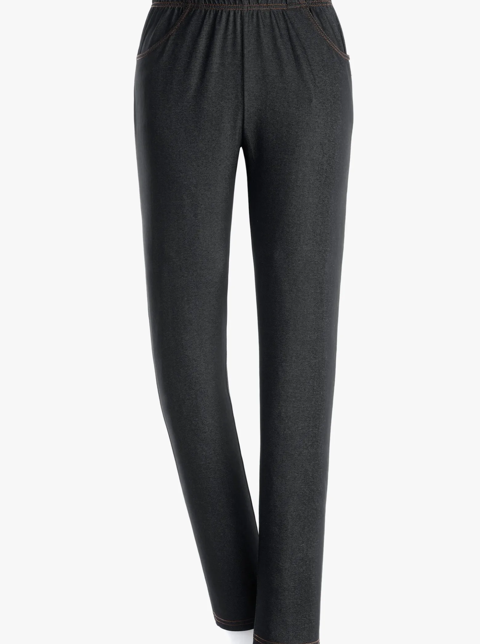 Freizeithose mit Kontrastnähten