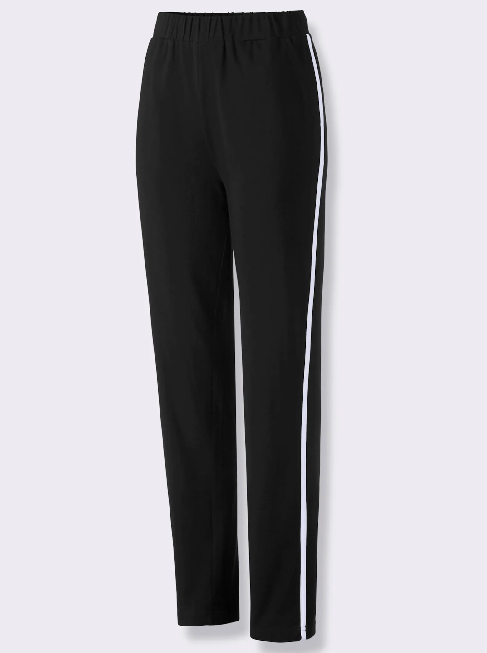 Freizeithose mit Kontraststreifen seitlich