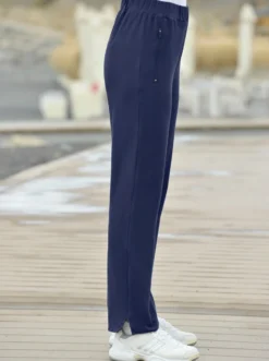 Freizeithose mit langem Reißverschluss seitlich
