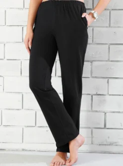 Freizeithose mit Nahttaschen