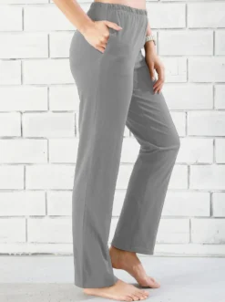 Freizeithose mit Nahttaschen