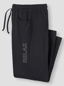 Freizeithose mit platziertem Druck