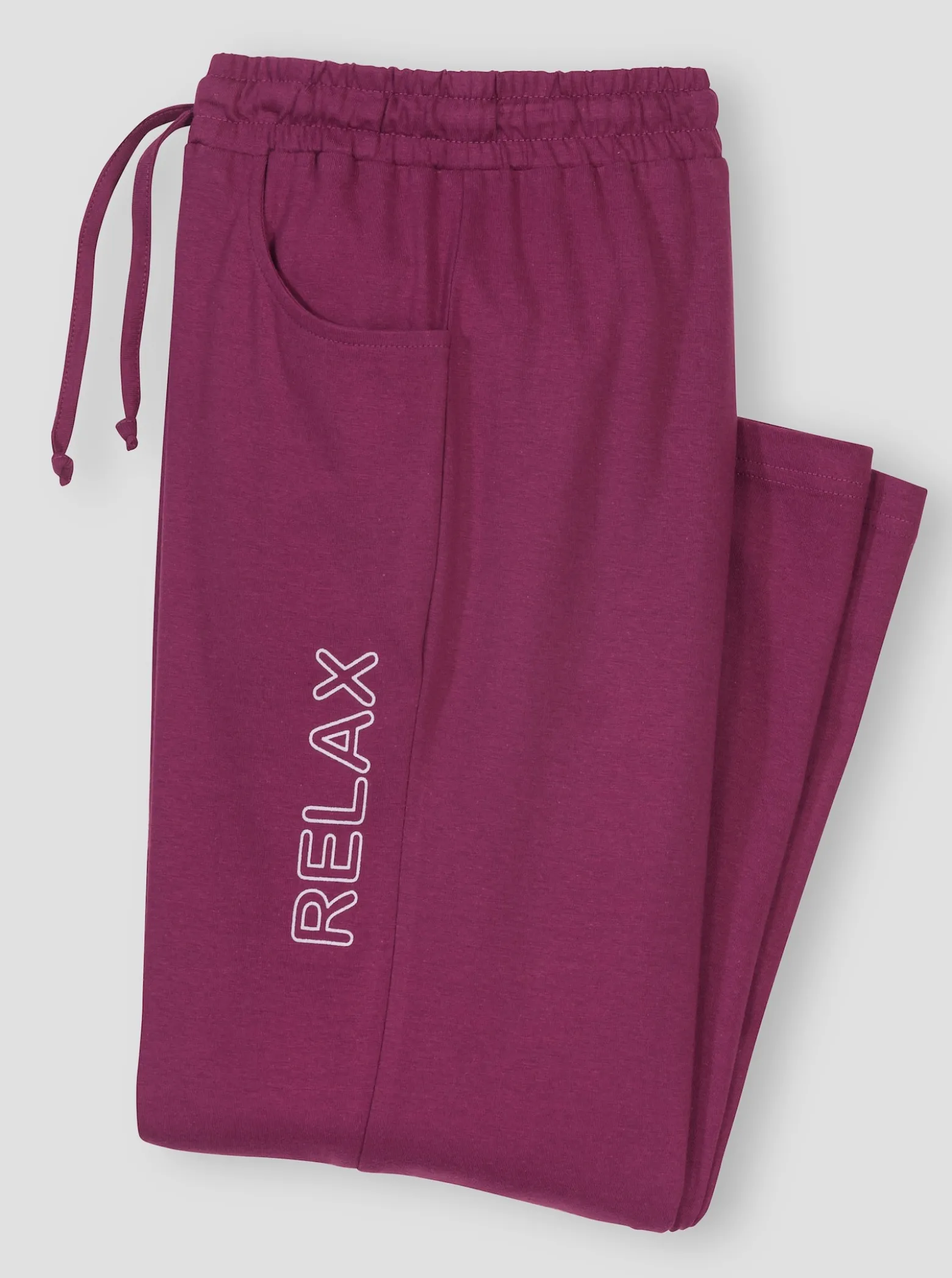 Freizeithose mit platziertem Druck