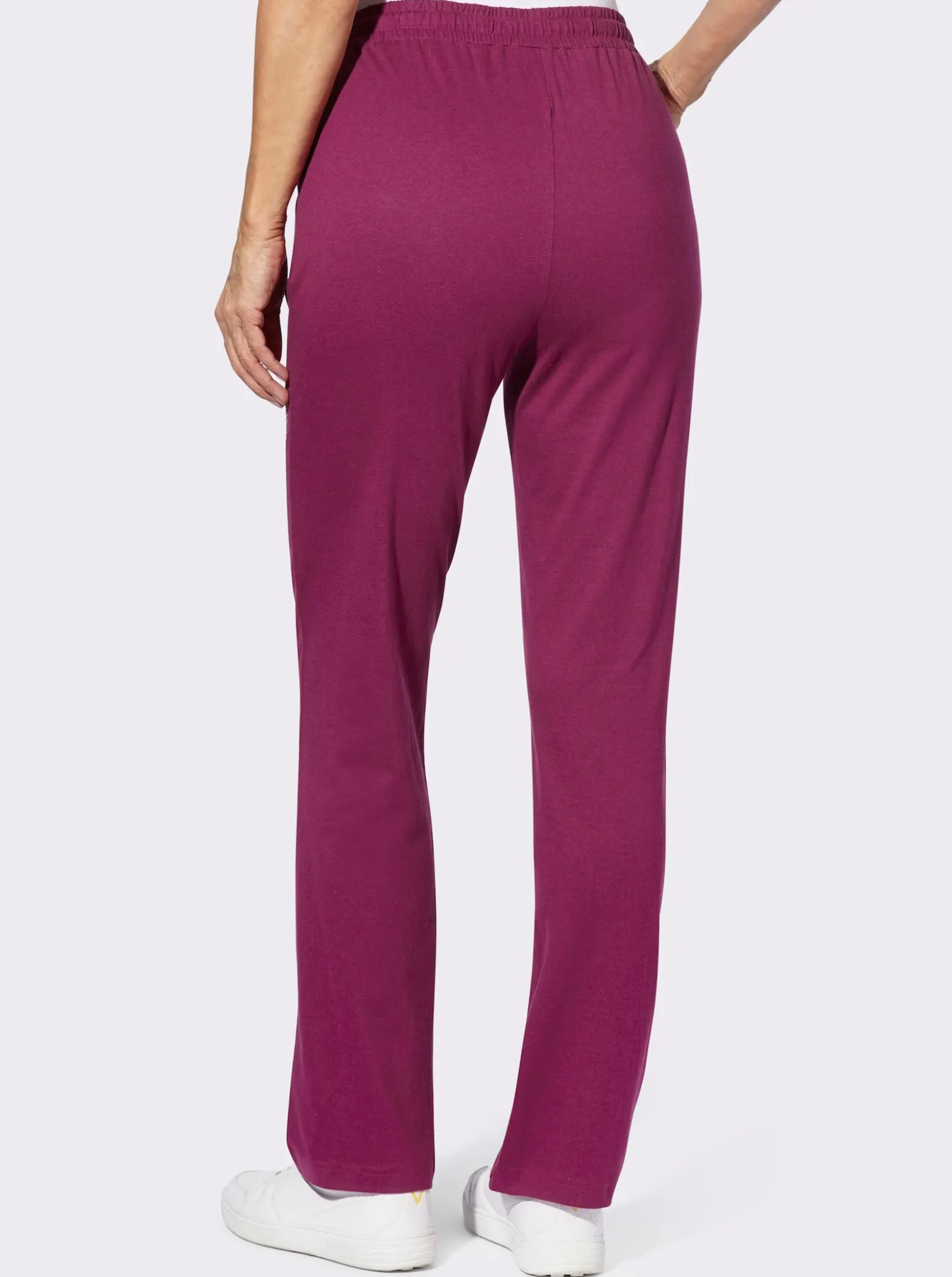 Freizeithose mit platziertem Druck