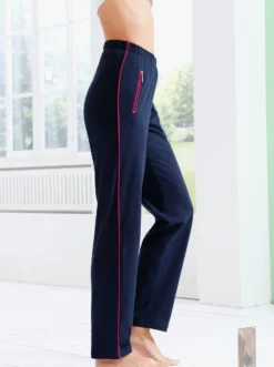 Freizeithose mit 2 Reißverschluss-Taschen