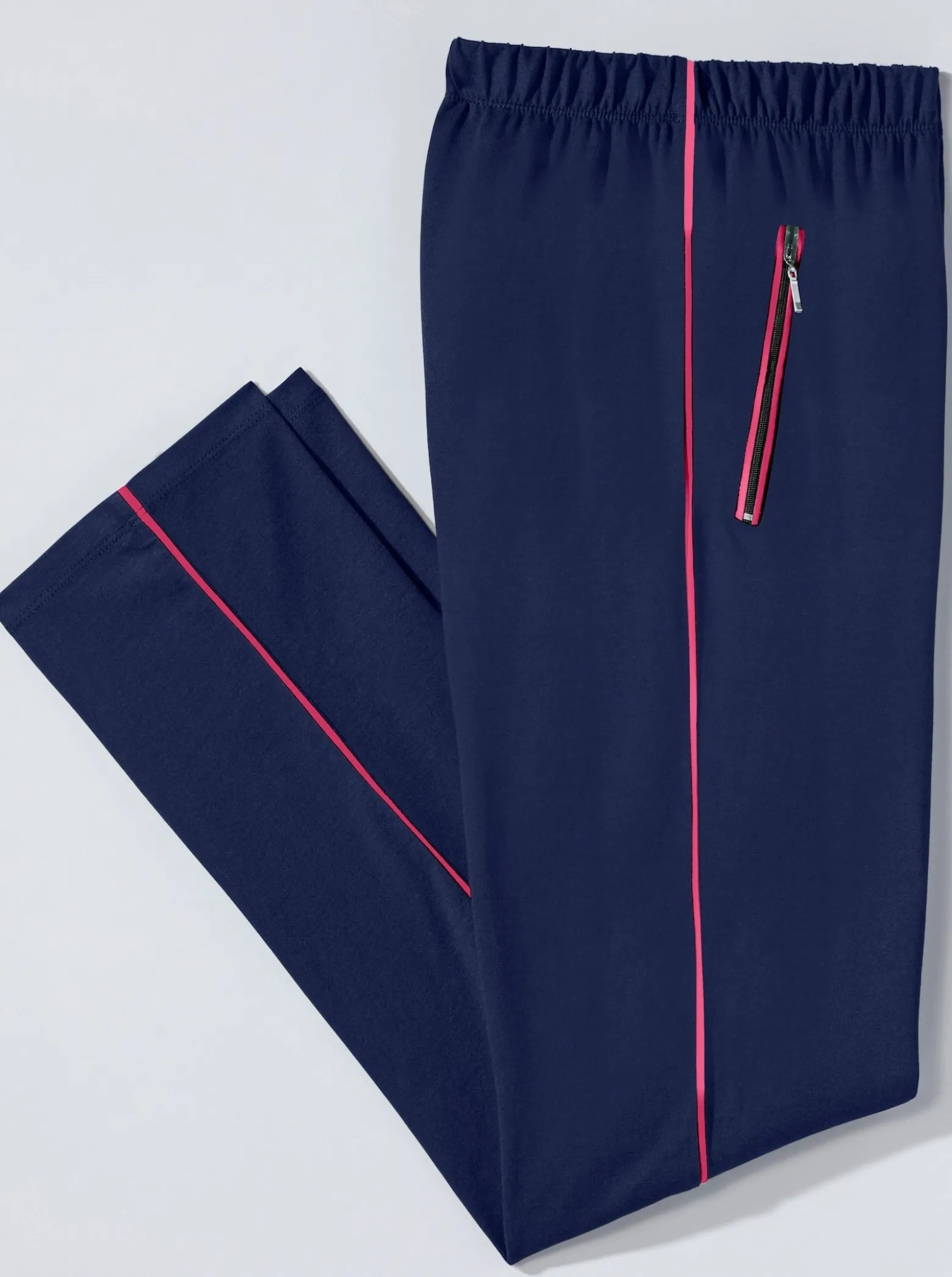 Freizeithose mit 2 Reißverschluss-Taschen