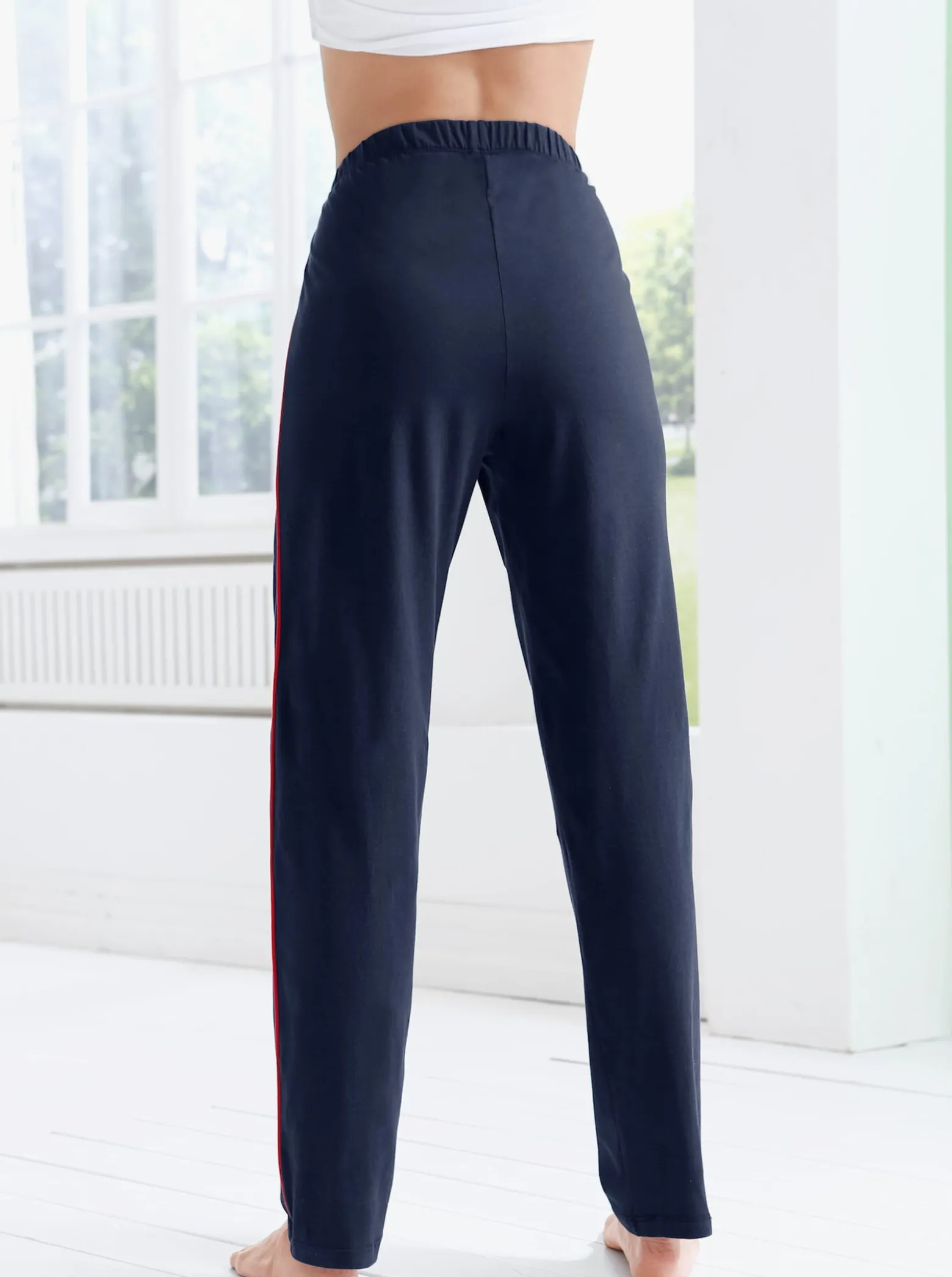 Freizeithose mit 2 Reißverschluss-Taschen