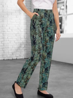 Freizeithose mit Schlangendessin