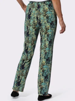 Freizeithose mit Schlangendessin