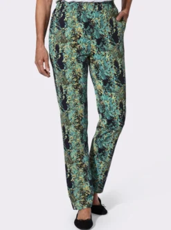 Freizeithose mit Schlangendessin
