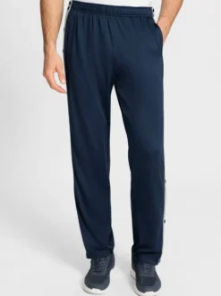 Freizeithose mit seitlicher Druckknopfleiste