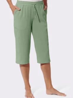 Freizeithose mit weiten Beinen