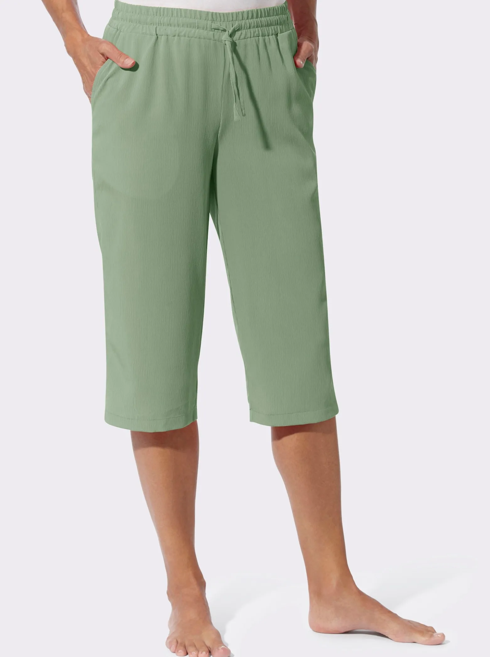 Freizeithose mit weiten Beinen