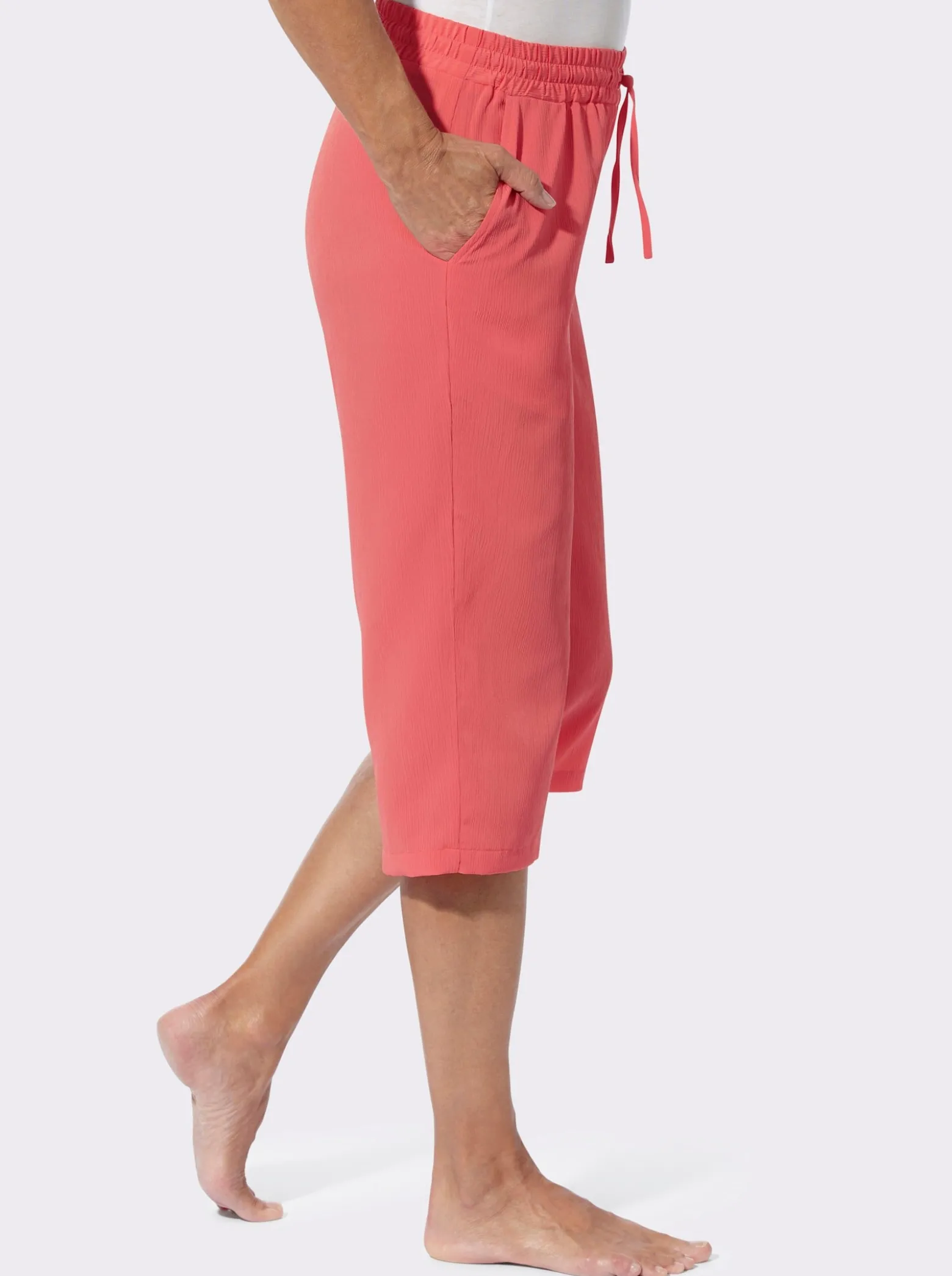 Freizeithose mit weiten Beinen