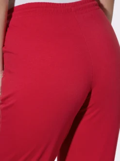 Freizeithose mit Ziersteinchen
