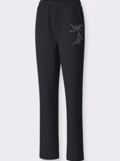 Freizeithose mit Ziersteinchen