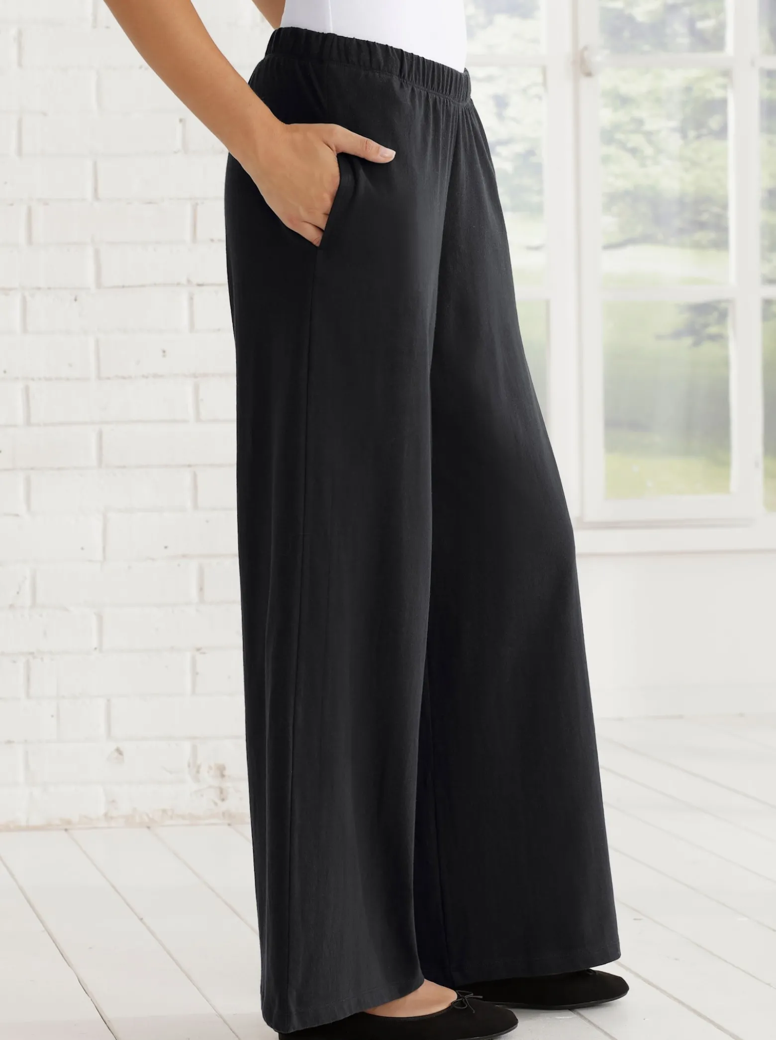 Freizeithose weit geschnitten