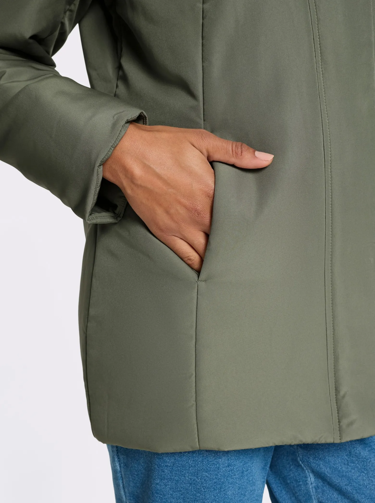 Freizeitjacke mit Kapuze