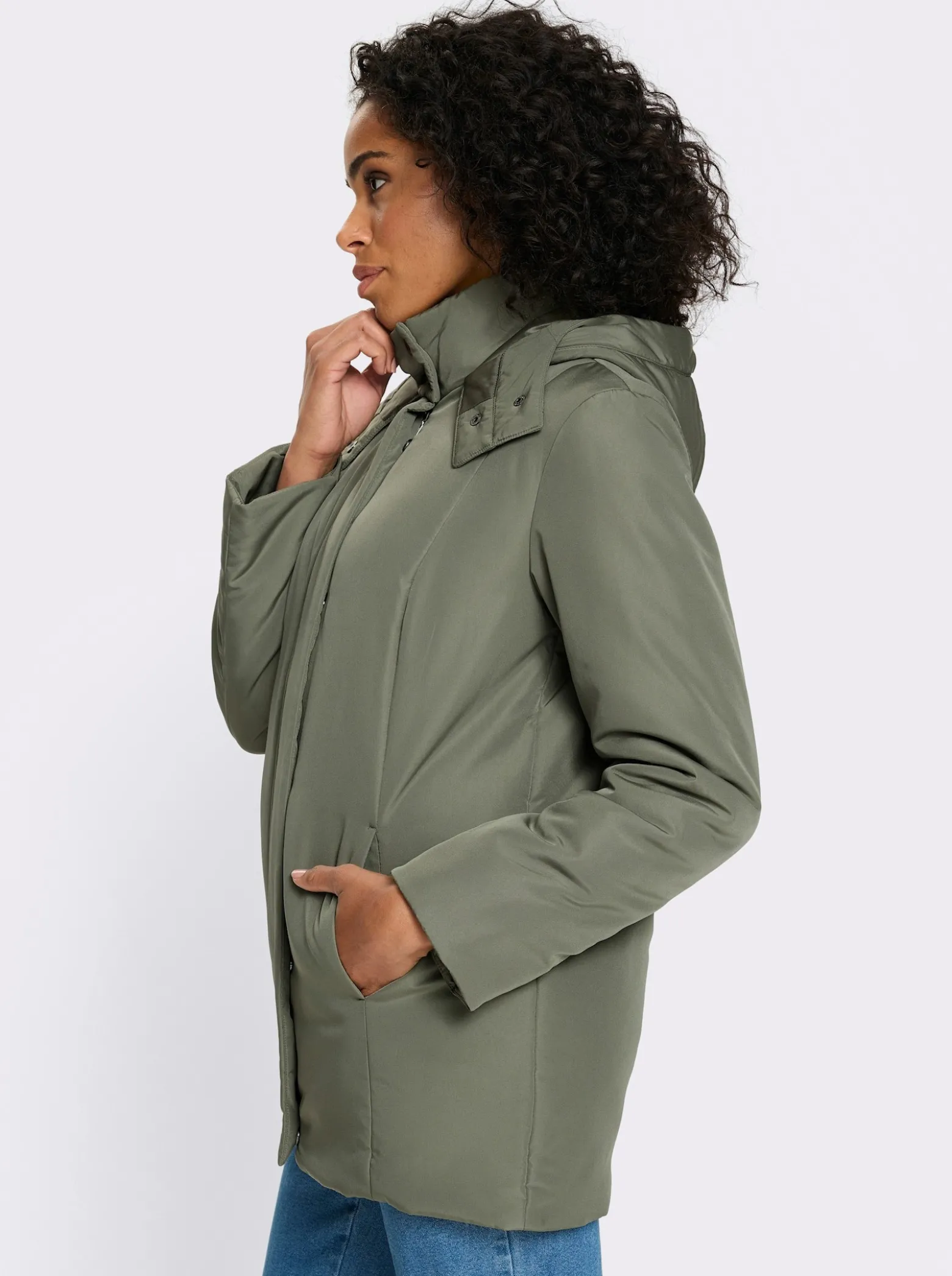 Freizeitjacke mit Kapuze