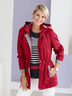 Freizeitjacke mit Tunnelzug in der Taille