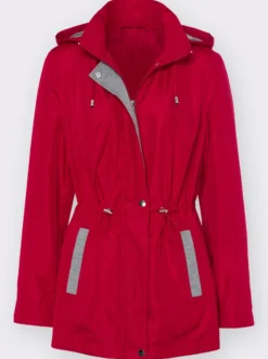 Freizeitjacke mit Tunnelzug in der Taille