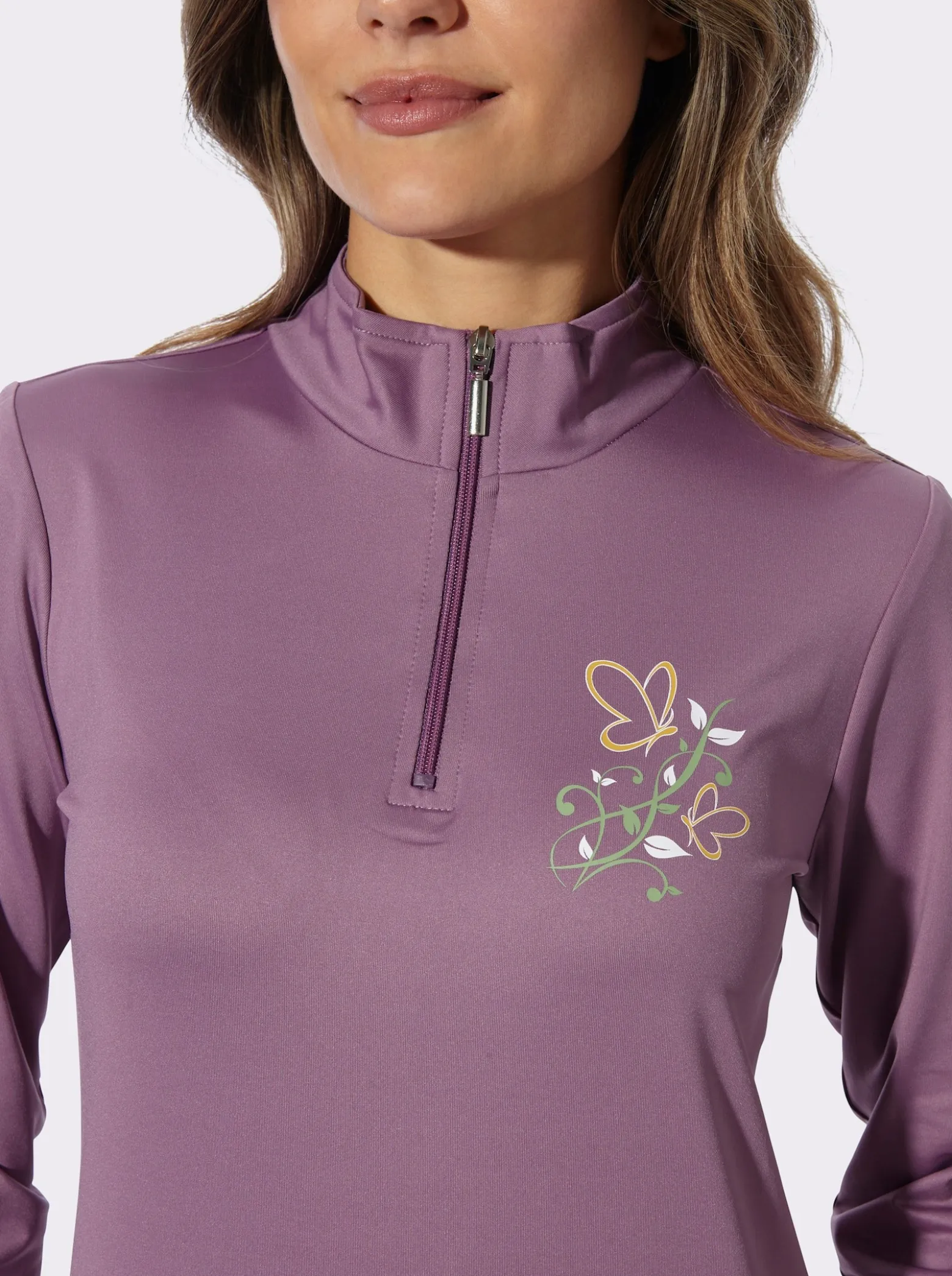 Freizeitshirt mit Druckmotiv
