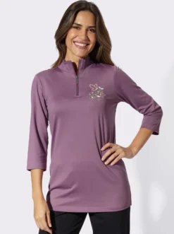 Freizeitshirt mit Druckmotiv