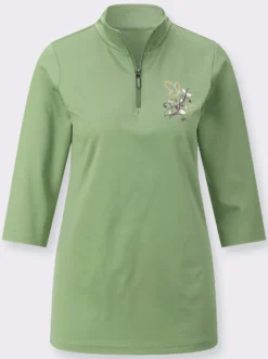 Freizeitshirt mit Druckmotiv
