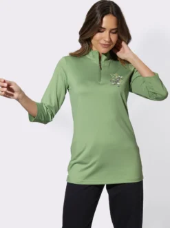 Freizeitshirt mit Druckmotiv