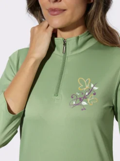 Freizeitshirt mit Druckmotiv