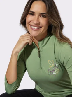 Freizeitshirt mit Druckmotiv