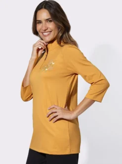 Freizeitshirt mit Druckmotiv