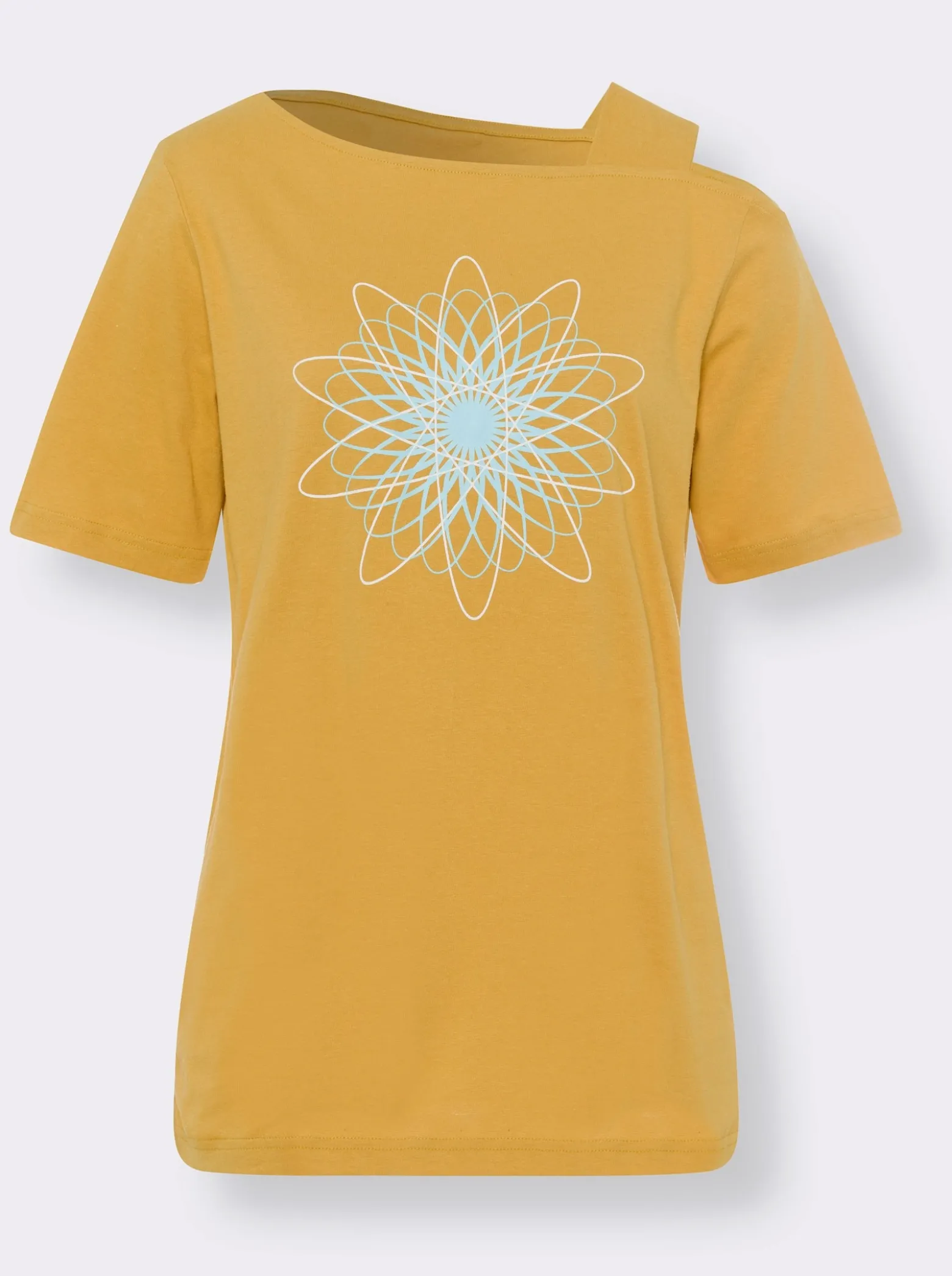 Freizeitshirt mit Grafik-Print