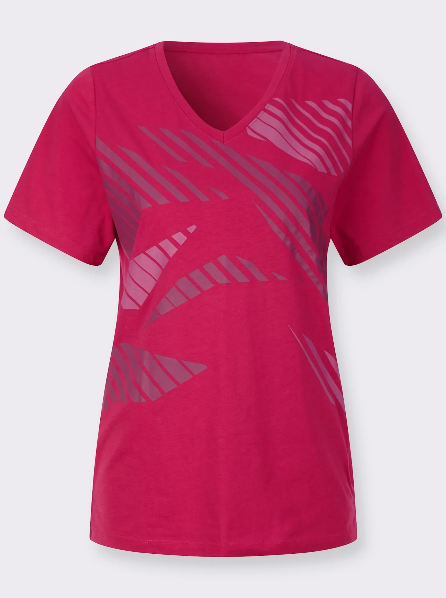 Freizeitshirt mit Seitenschlitzen