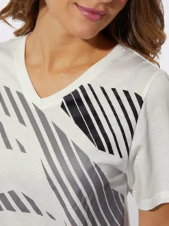 Freizeitshirt mit Seitenschlitzen