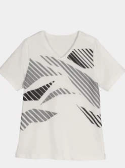 Freizeitshirt mit Seitenschlitzen