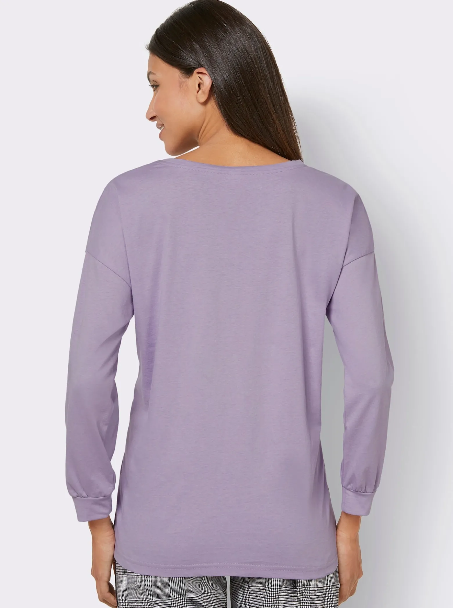 Freizeitshirt mit weiten Ärmeln