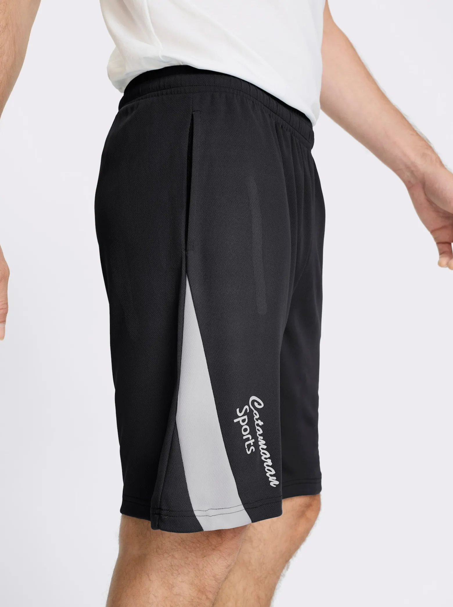 Funktionshose mit Logo-Druck
