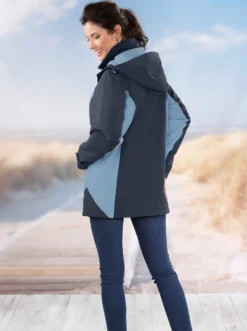 Funktionsjacke mit Fleece-Futter