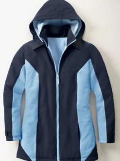 Funktionsjacke mit Fleece-Futter