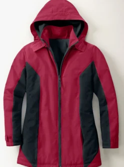 Funktionsjacke mit Fleece-Futter
