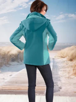 Funktionsjacke mit Fleece-Futter