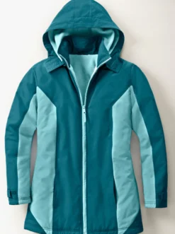 Funktionsjacke mit Fleece-Futter