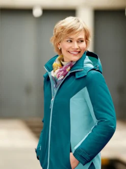 Funktionsjacke mit Fleece-Futter