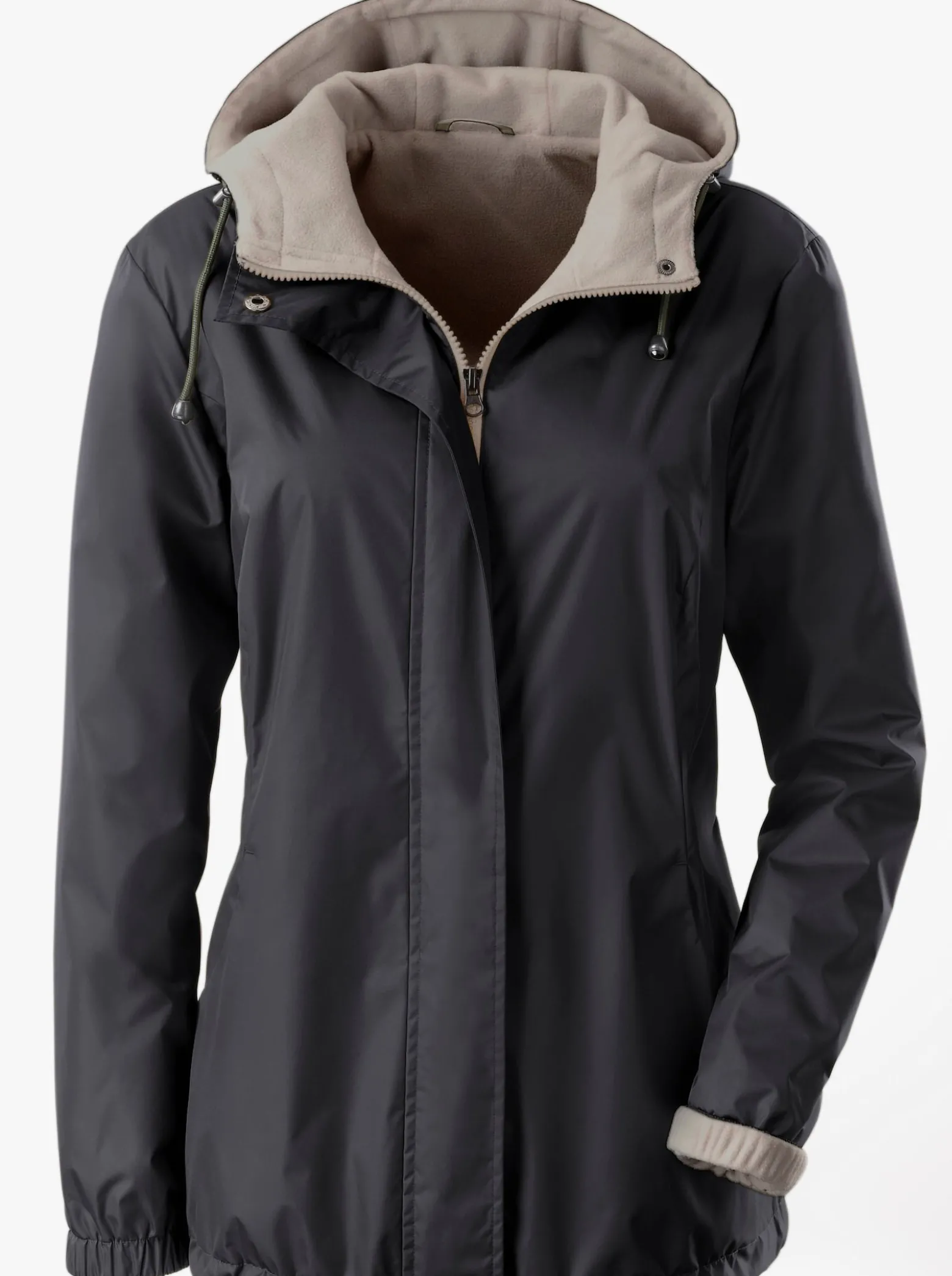 Funktionsjacke mit Innentasche, knöpfbar