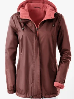 Funktionsjacke mit Innentasche, knöpfbar