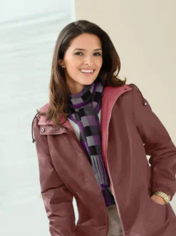 Funktionsjacke mit Innentasche, knöpfbar